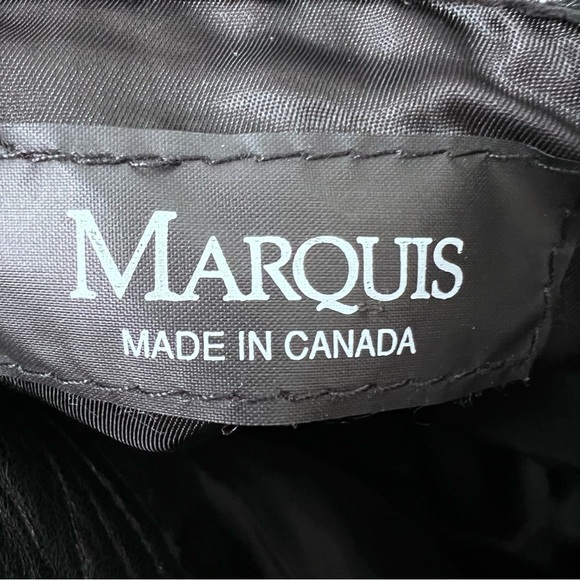 Vintage Marquis Leather Pencil Skirt - Picture 6 of 7